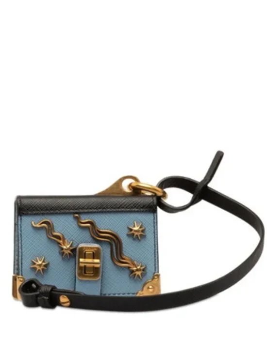 ISO In Search Of Prada Trick Cahier Notebook Book Bag Charm - Picture 1 of 1